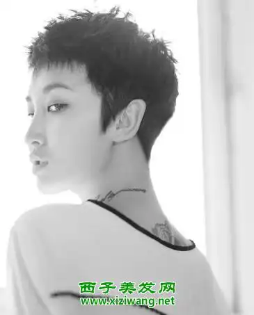 女生假小子发型图片 女生也可以很帅气_女生发型_西子美发网