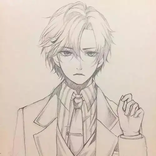 动漫人物素描,超适合画满一本速写本_素描入门_零二七艺考