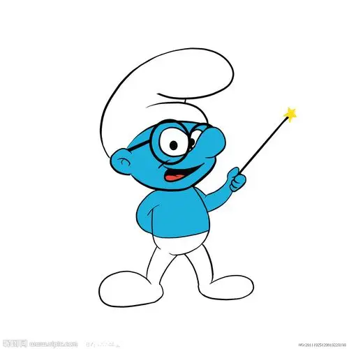 动画男主角是蓝脸的