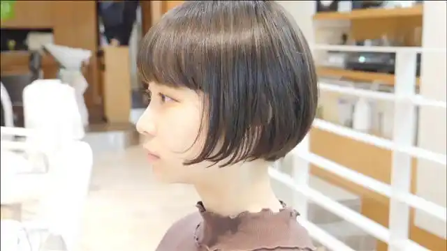 越剪越短的"波波头"短发,显小有气质,几乎适合所有女性