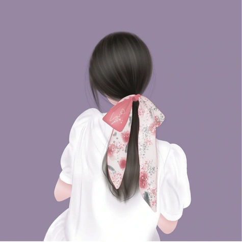 微信背影头像女生唯美手绘 手绘头像图片大全 -【爱个性】