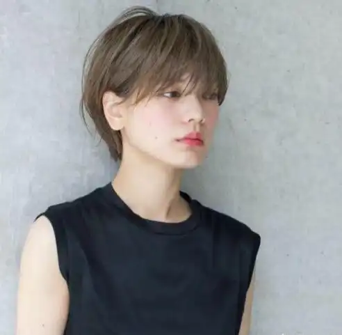 适合方形脸的短发发型?