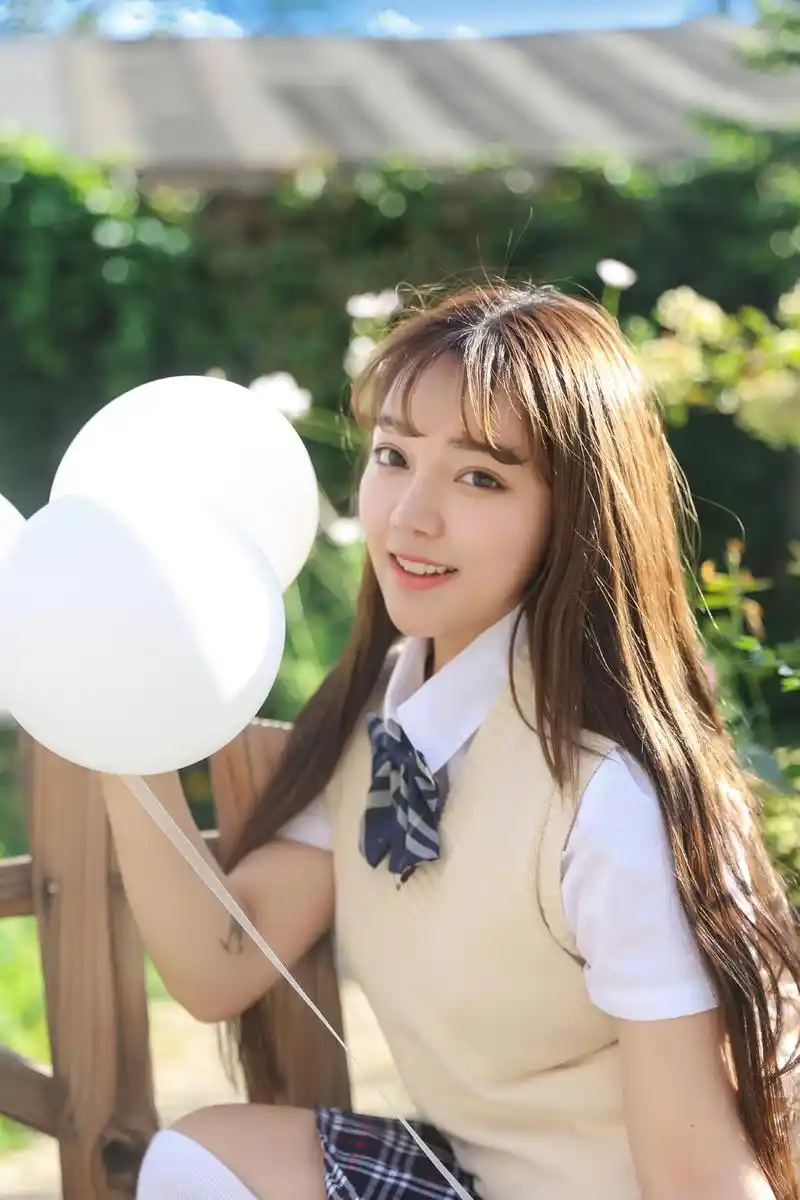 沈阳大学的美女校花.