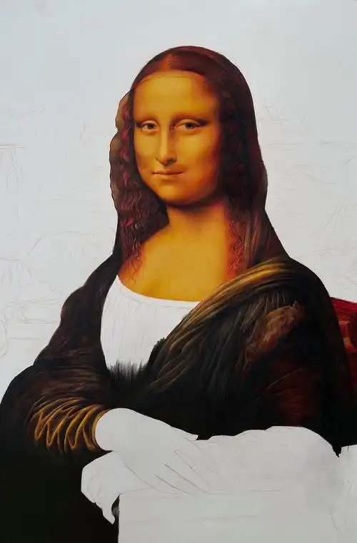 彩铅人物-《蒙娜丽莎》临摹