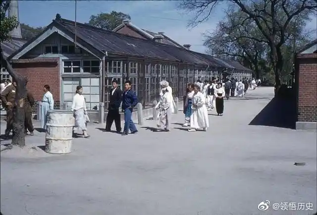 上世纪50年代的韩国首尔