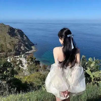 2022背影小仙女好看的头像夏季长发女生背影头像图片