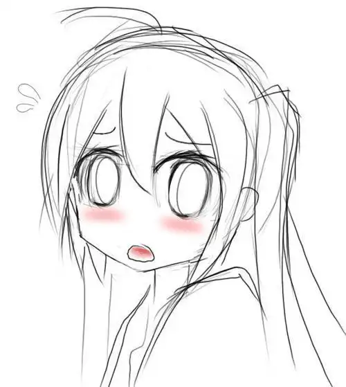 手绘可爱素描简笔画 简笔画图片大全-普车都