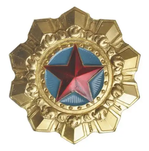 红星功勋荣誉章俗称红星勋章,是中央军事委员会授予军队离休干部功勋