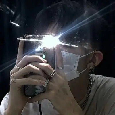 头像男生不露脸超酷真人