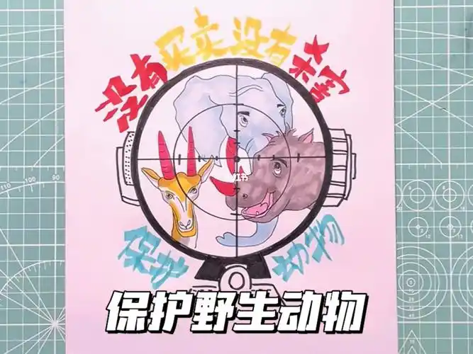 小动物简笔画  #简笔画  #一学就会系列  #保护野生动物  #一学净会