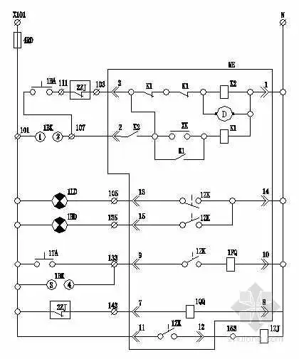 [分享]电力配电柜二次接线资料免费下载