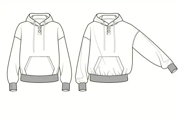 ai款式图课程作业连帽卫衣12
