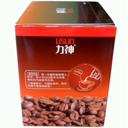 咖啡海南特产大卖场力神椰奶170克速溶即溶午后速溶咖啡