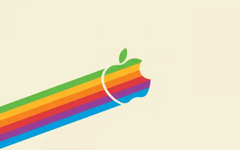彩色苹果 标志壁纸 标志图片大全 标志桌面壁纸大全 免费标志高清壁纸