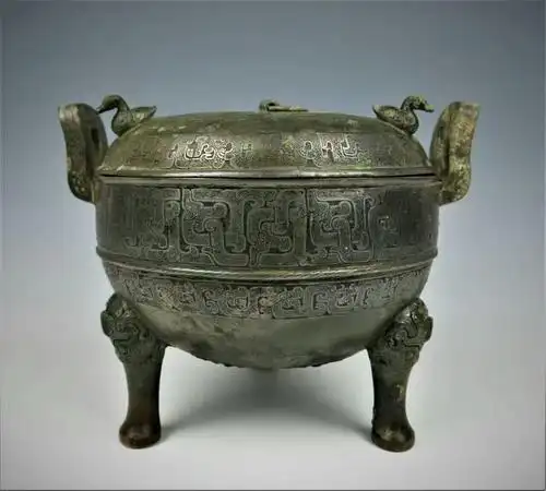 发一组精美的青铜鼎请大家欣赏