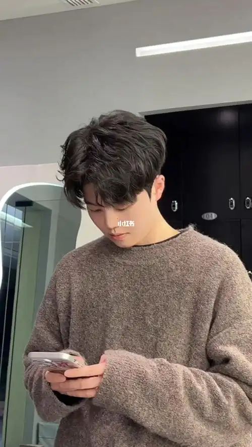 蝴蝶烫漫画感发型