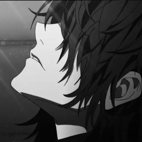 动漫头像暗黑系男生头像你的一句话让我呼吸都感觉痛