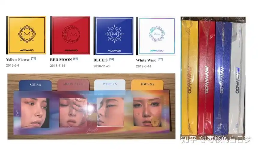 如果你的姐妹送你一本mamamoo的专辑你你想收到哪本呀