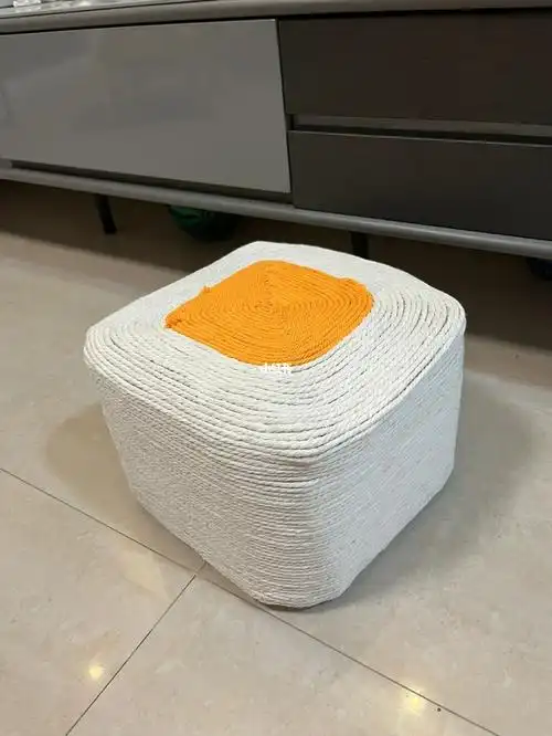 奶粉罐改造凳子