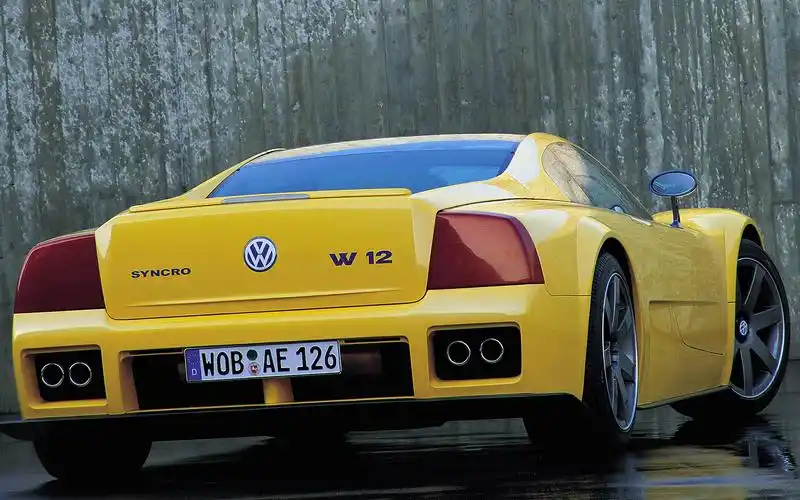 【黄色高级车】1997 大众 w12 syncro——italdesign_哔哩哔哩_bili