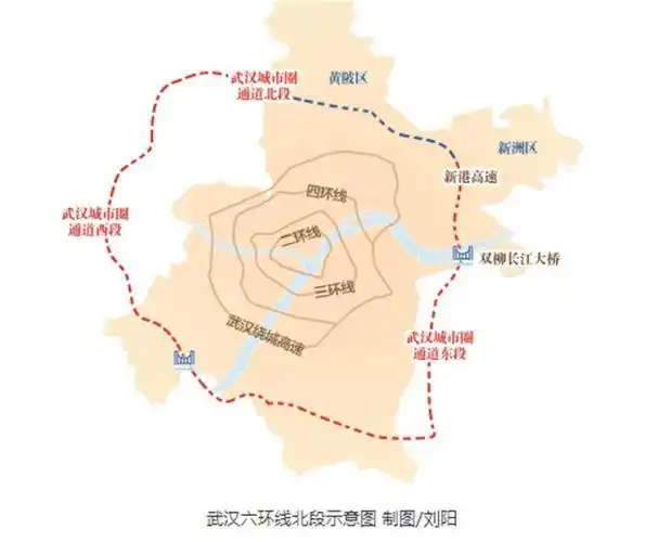 武汉市六环线北段启动建设 途经武汉城市圈多个城市 ——凤凰网房产