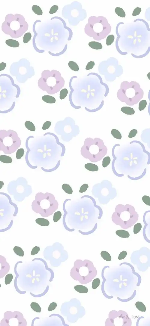 平铺碎花背景_手机壁纸_动漫卡通手机壁纸_我要个性网