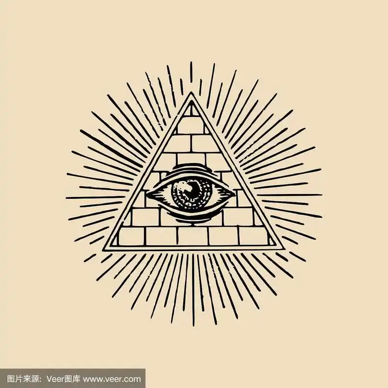 全视之眼共济会金字塔