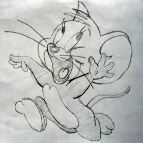 老鼠素描画图片大全老鼠图片简笔画图片少儿图库中国儿童资源网老鼠