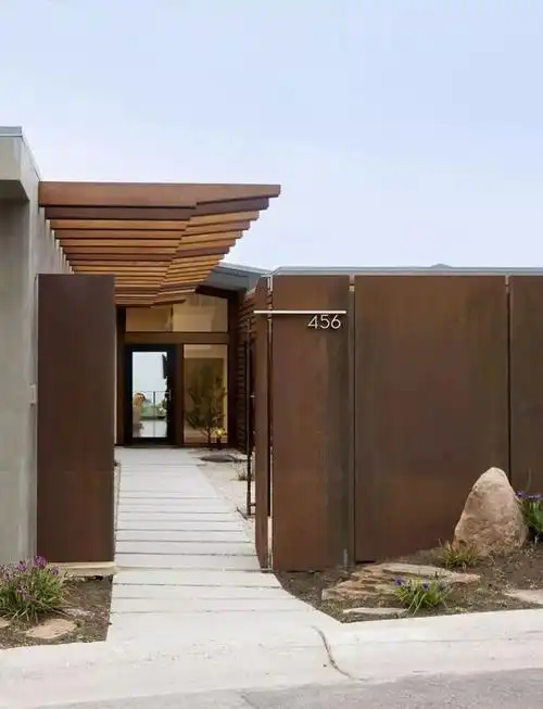 有别墅绝对需要配一个高颜值大门