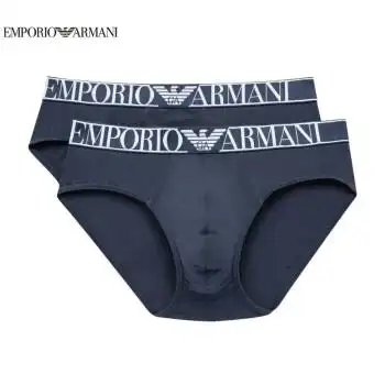 阿玛尼emporio armani underwear奢侈品男内裤(两条装) 111733-1p720