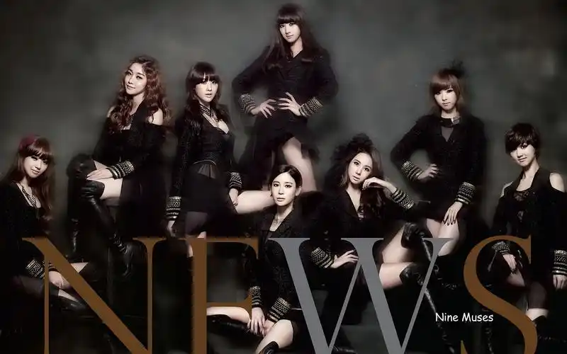 nine muses 韩国女子音乐组合 高清壁纸1 - 1920x1200