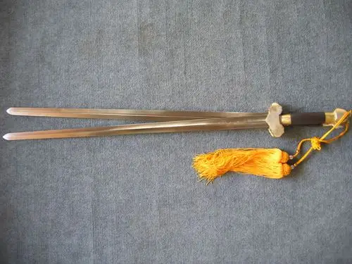 纯铜雌雄双剑_太极武术_沈广隆剑铺官方网站---感悟剑道,品味人生