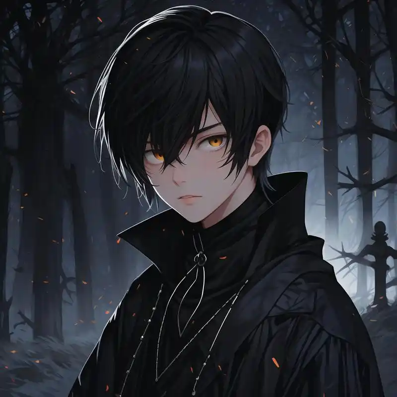 这是一组超级酷炫的黑暗霸气哥特风头像,每一个细节都透露出神秘与