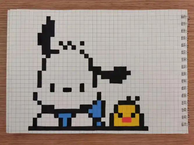 a5帕恰狗像素画5