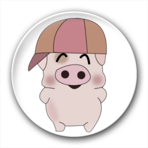 可爱麦兜徽章-2015新款-开瓶器钥匙扣