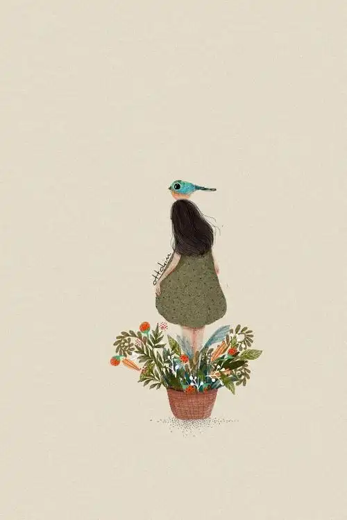 ottokim 插画 森系 文艺 童话