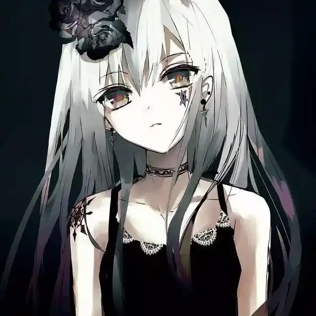 黑暗系女生头像