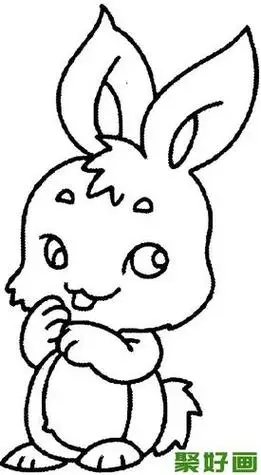 可爱公主兔简笔画可爱集