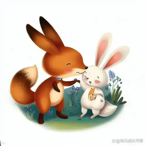 小狐狸和小兔子的友谊