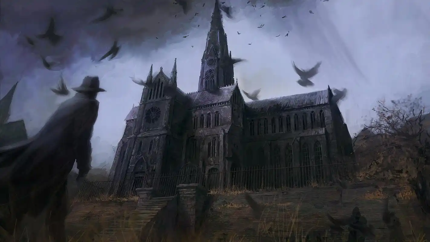 万圣节诡异恐怖图片桌面壁纸高清