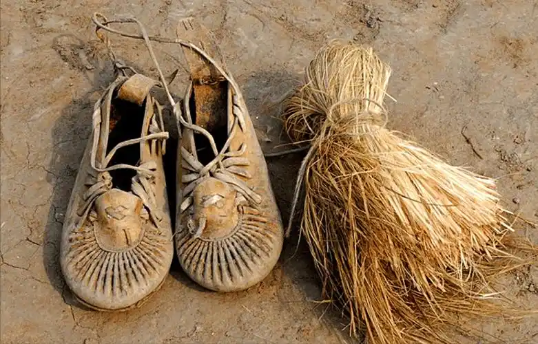 乡土散文东北的靰鞡