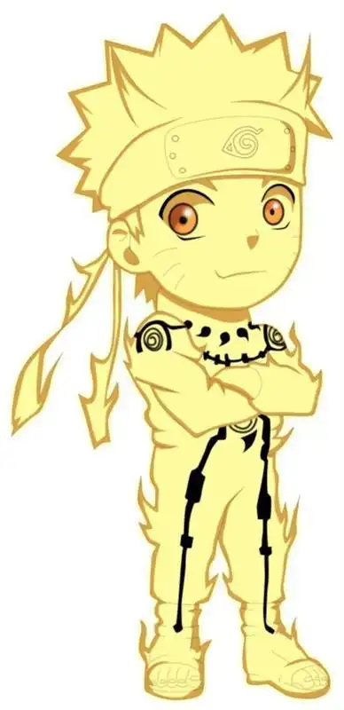 q版仙人鸣人简笔画