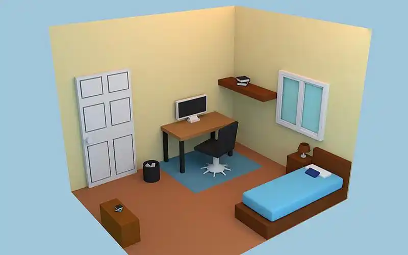 【maya场景建模】零基础简单小案例场景模型制作教学,小白必看!