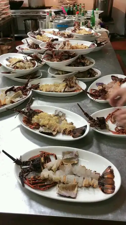 大型土豪宴席澳龙澳鲍帝王蟹