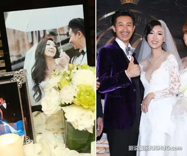 邱凯伟与女友曾威菱步入婚姻殿堂