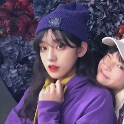 森系少女心闺蜜女生头像谢谢你在这个世界的角落找到了我