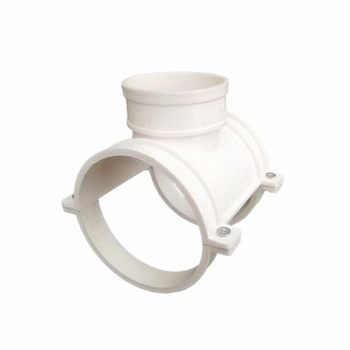 110pvc排水管快速三通 抢修三通 补漏三通抢修器卡式三通开口三通 1