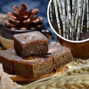 云南黑糖纯手工甘蔗糖无添加图片