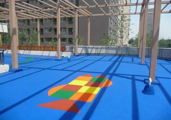幼儿园塑胶地面