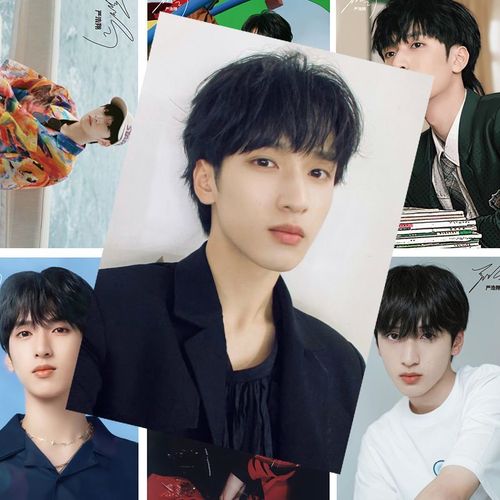 小熊软糖严浩翔海报单人氛围感壁纸盐汽水应援可爱墙面全套贴墙